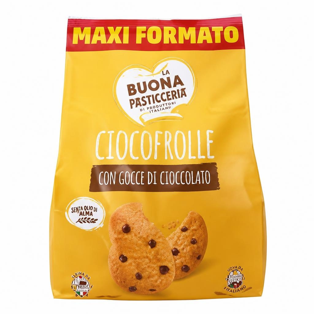Ciocofrolle La Buona Pasticceria con gocce di cioccolato 1 kg in offerta da Penny