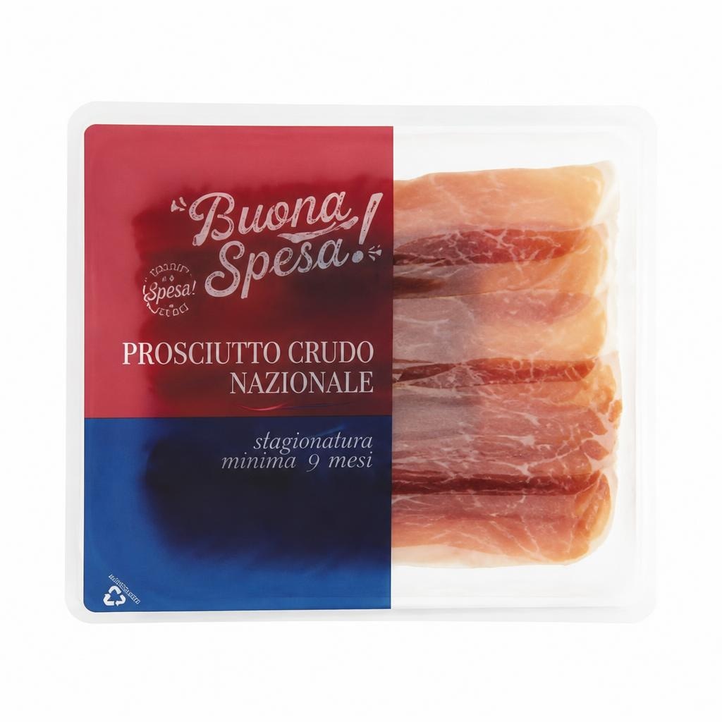Buona Spesa! Prosciutto crudo nazionale 100 g in offerta da MD