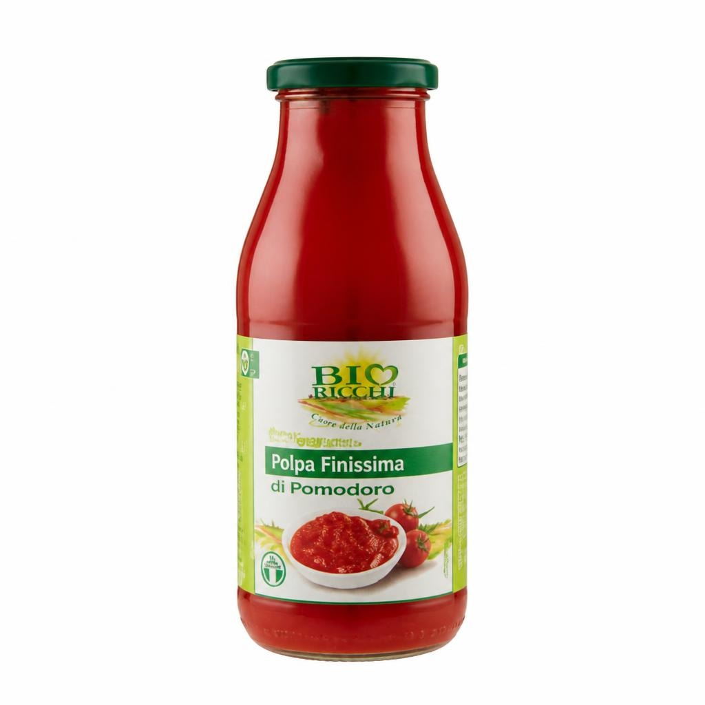 Bioricchi polpa finissima di pomodoro 500 g in offerta da Dpiù