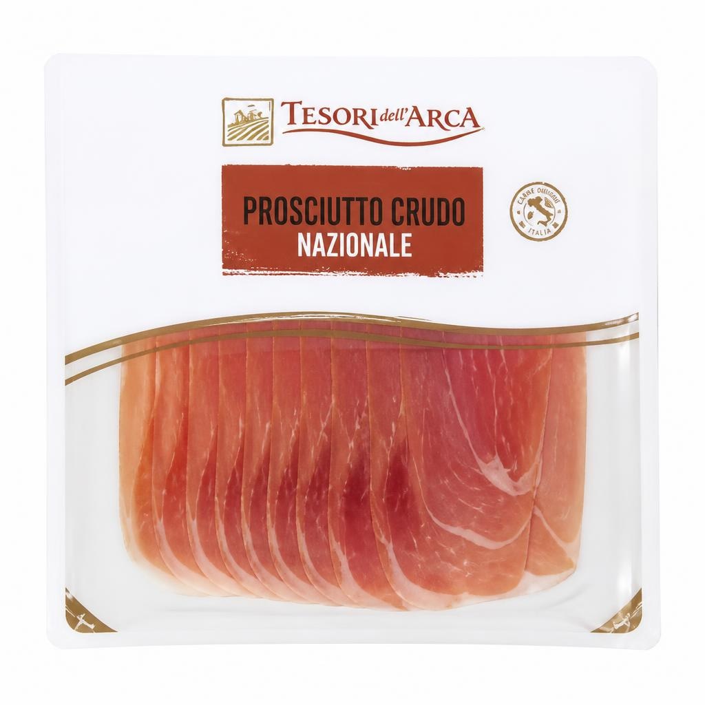 Prosciutto crudo nazionale 100 g Tesori dell'Arca in offerta da Panorama