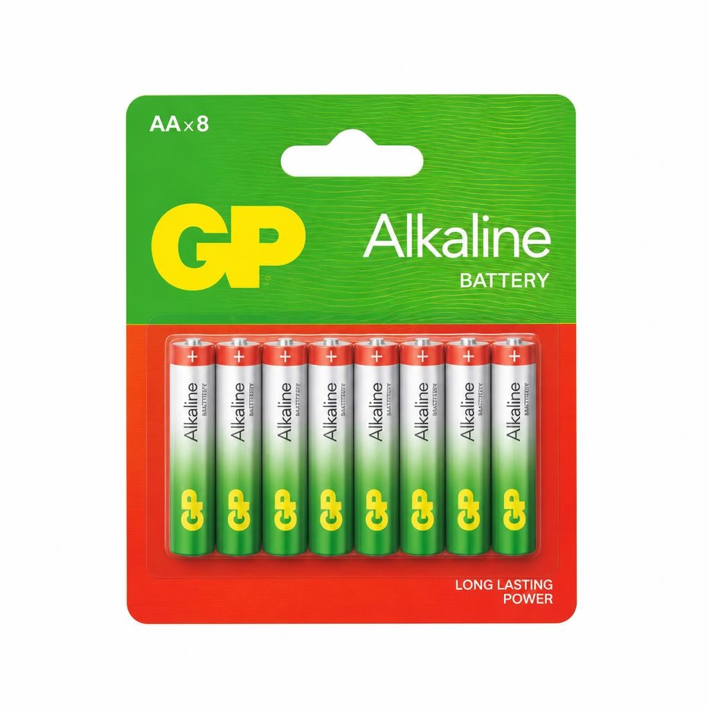 Confezione 8 pile GP Alkaline 8 pile in offerta da Il Gigante