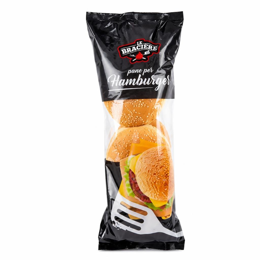 Pane per Hamburger 6 PZ, 300 g Il Braciere - Offerta nel negozio Eurospin