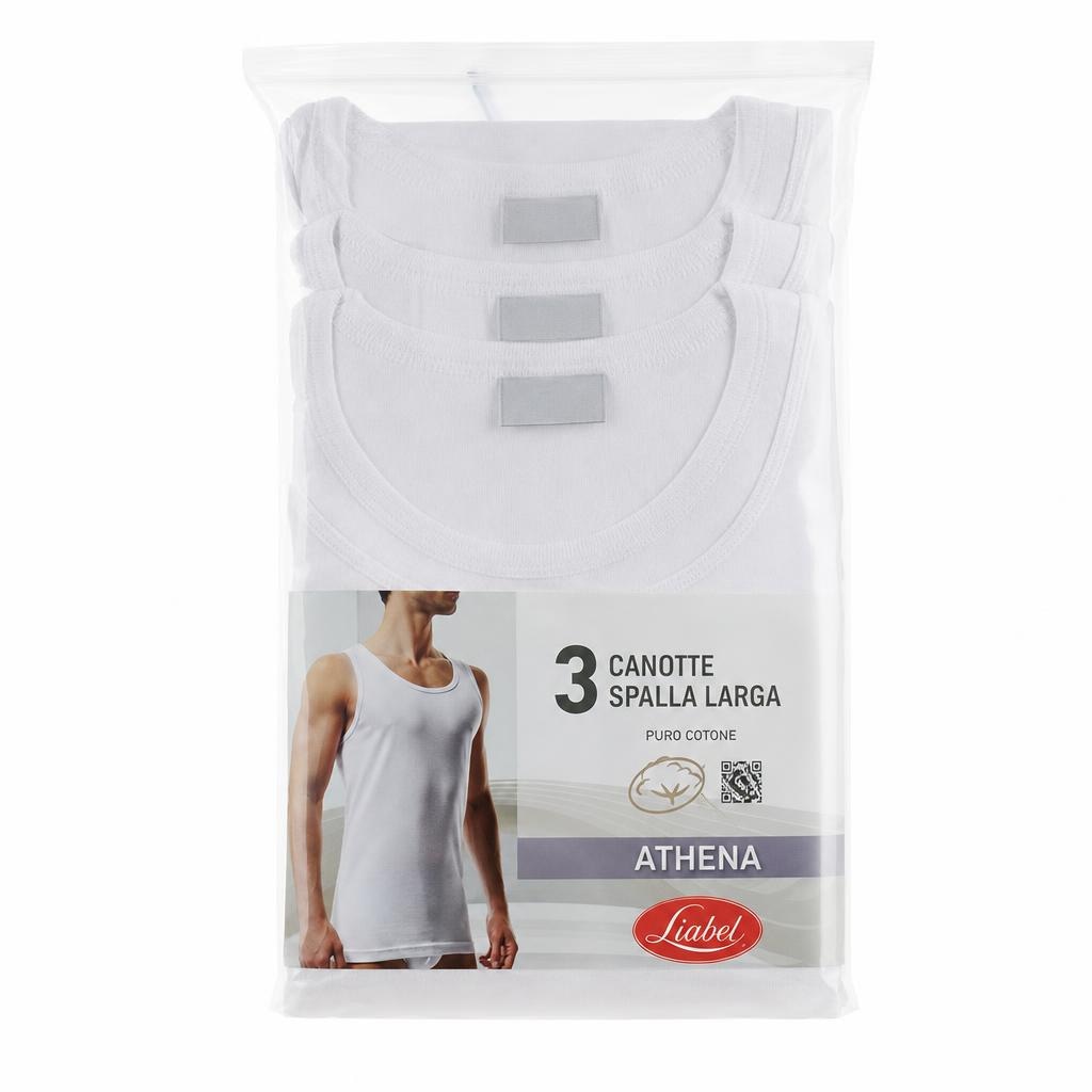 T-shirt o Canottiera Uomo Athena 3 pz Athena by Liabel in offerta da Bennet