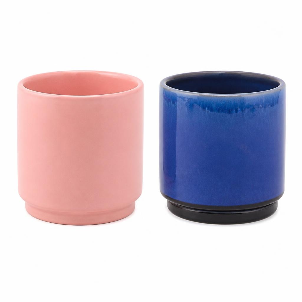 Set 2 vasi ceramica in offerta da Risparmio Casa