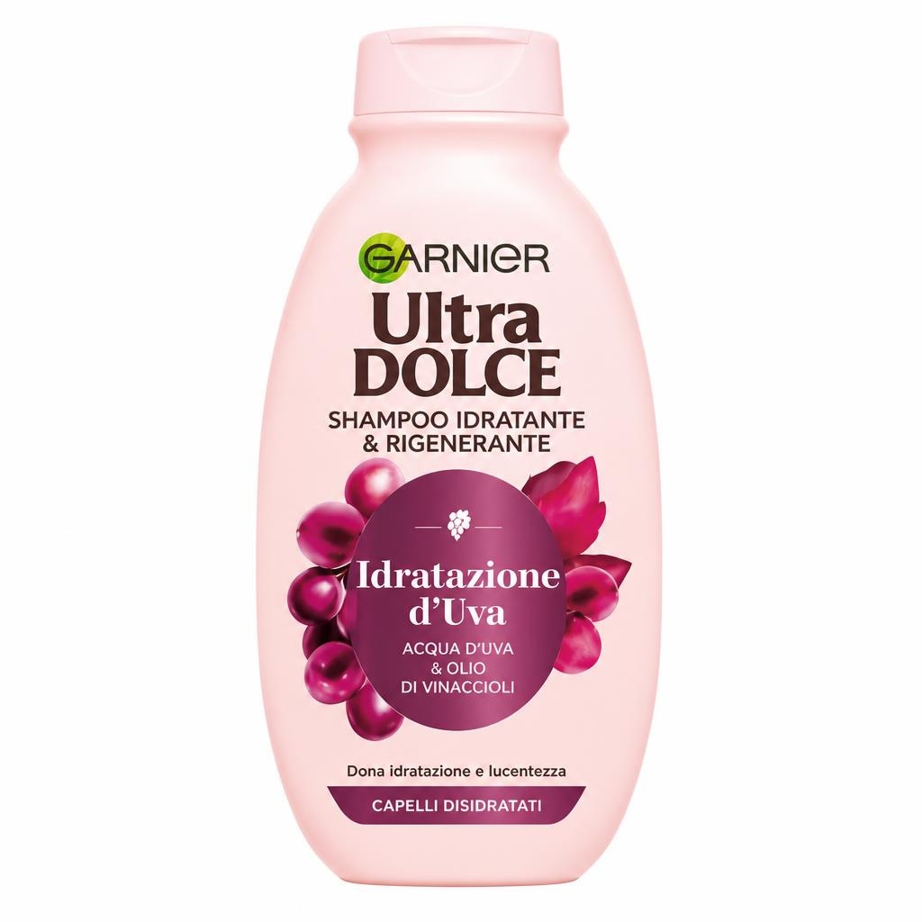 Garnier Ultra Dolce shampoo idratante e rigenerante in offerta da Acqua & Sapone