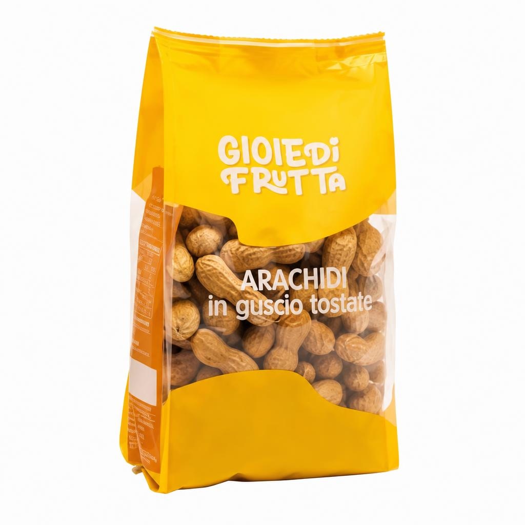 Arachidi in guscio tostate 400 g Gioie di Frutta - Offerta nel negozio MD
