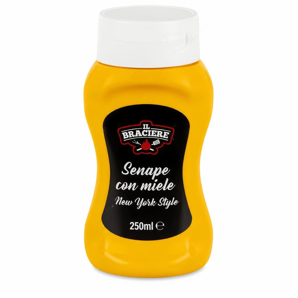 Senape con Miele New York Style 250 ml Il Braciere - Offerta nel negozio Eurospin