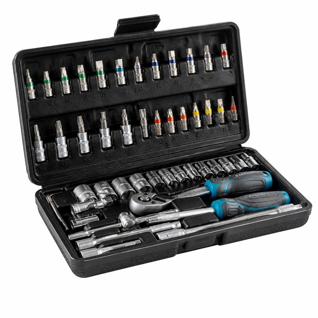 Set di chiavi a bussola 47 o 53 pezzi Workzone in offerta da ALDI