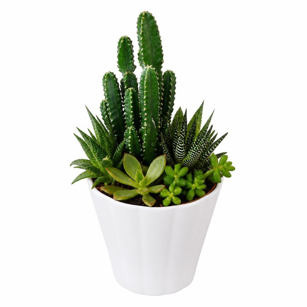 Composizione di piante grasse Vaso Ø 12 cm, Altezza 27-33 cm in offerta da Lidl
