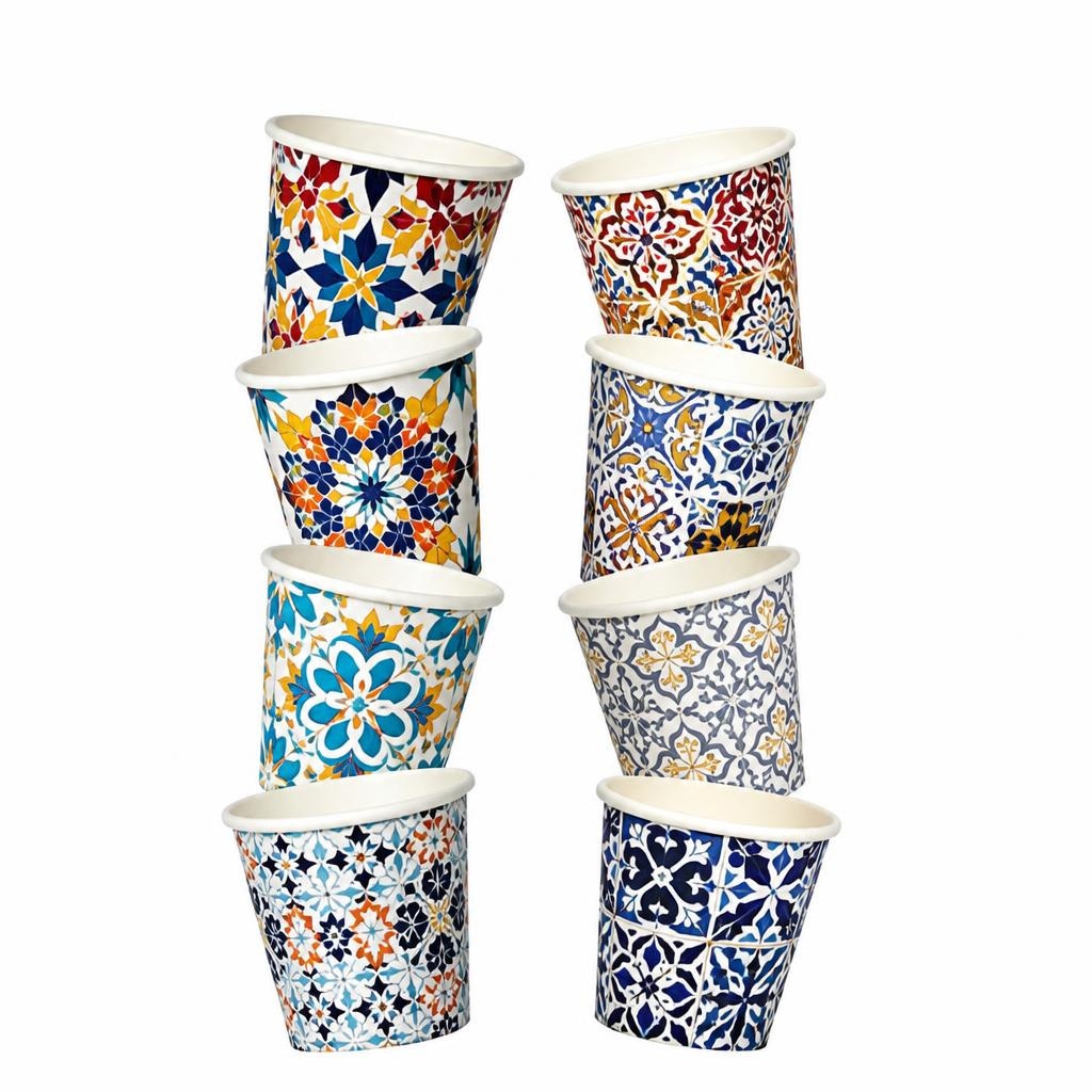 Bicchieri in Carta 75 cc - 50 pezzi in offerta da Happy Casa