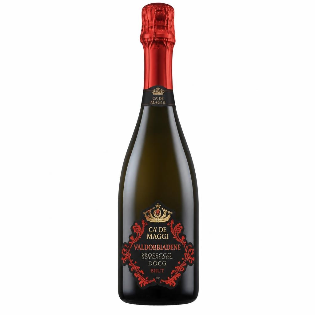 Ca' de Maggi Prosecco Superiore Valdobbiadene DOCG brut 2 pezzi da 75 cl in offerta da Il Gigante