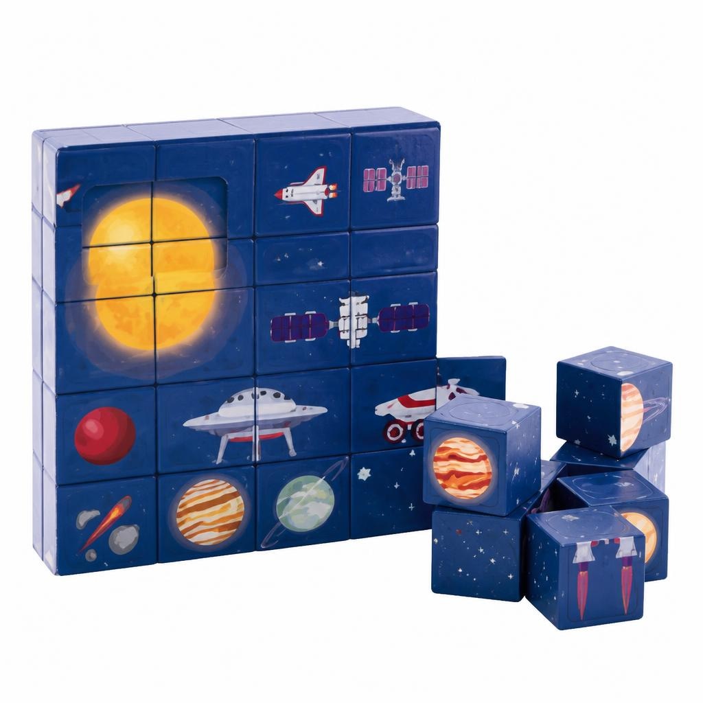 Toylino Costruzioni magnetiche a confezione in offerta da ALDI