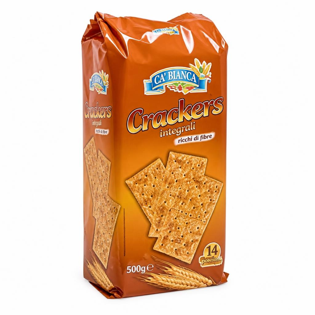 Crackers Integrali g 500 Ca' Bianca - Offerta nel negozio MD