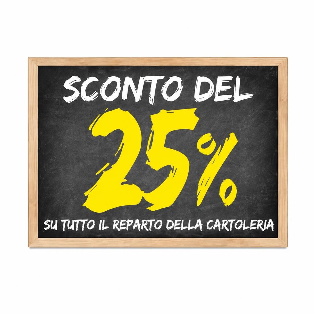 Sconto su tutto il reparto cartoleria in offerta da Risparmio Casa