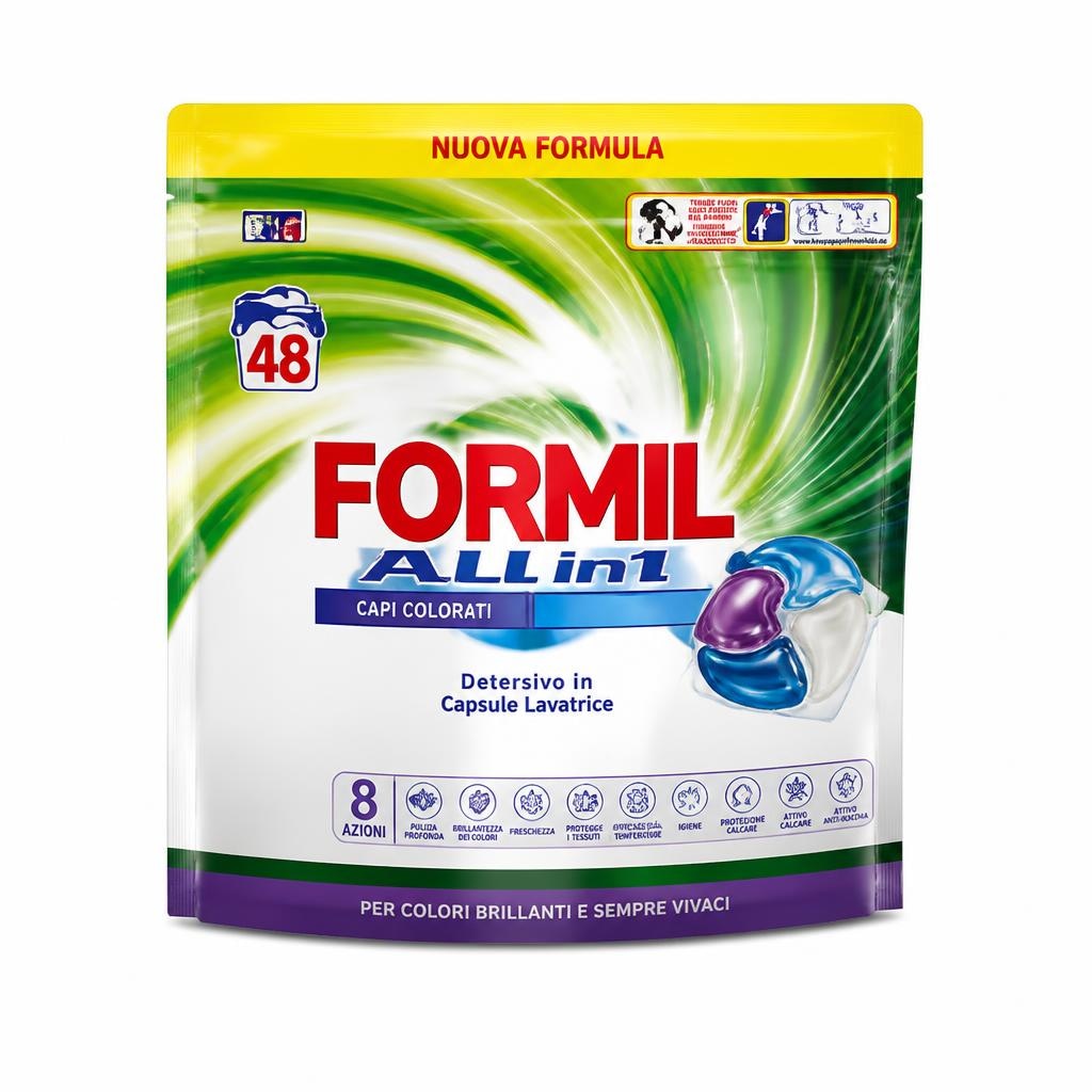 Formil capsule lavatrice All in 1 48 pezzi in offerta da Lidl