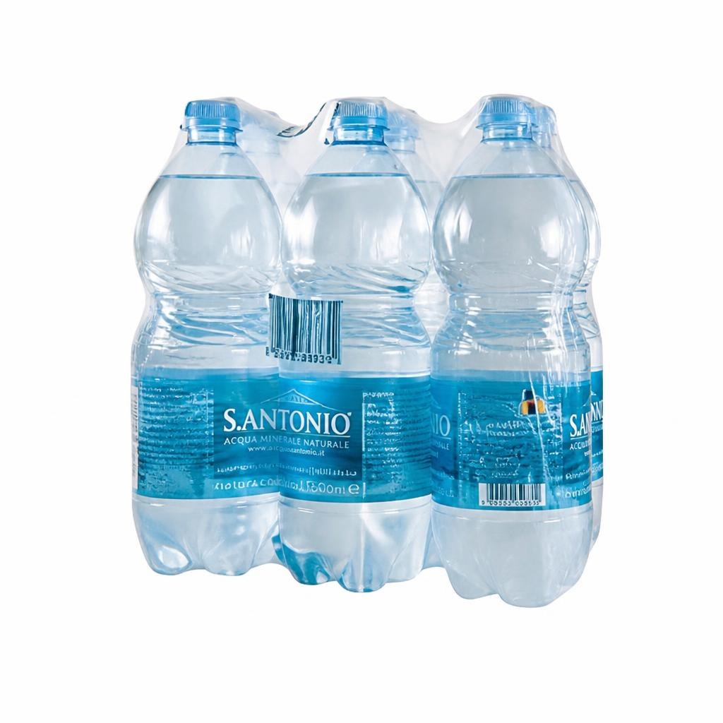 Acqua Naturale o Gassata S. Antonio 6 pezzi 500 ml in offerta da Carrefour