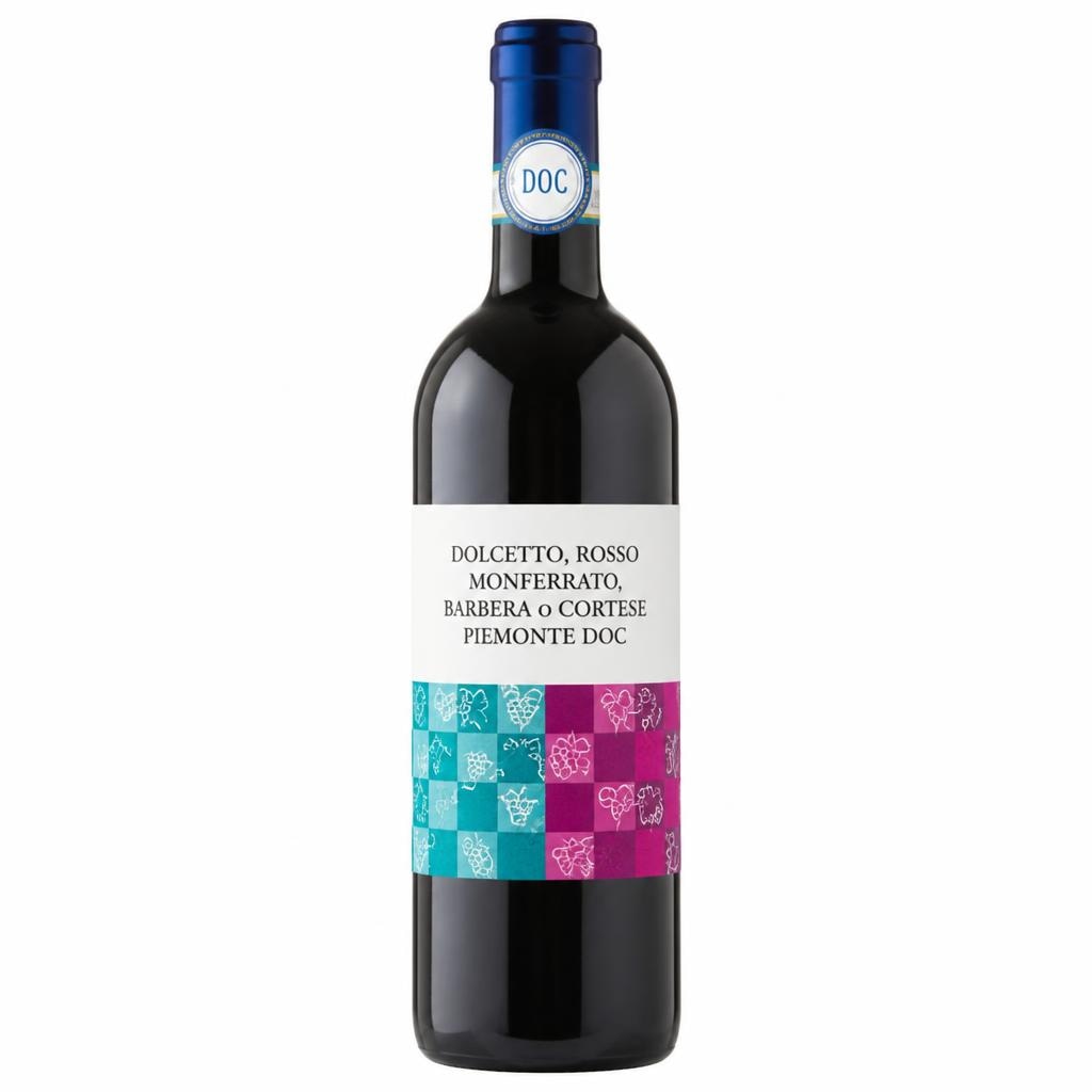Dolcetto, Rosso Monferrato, Barbera o Cortese Piemonte DOC 2 pezzi da 75 cl in offerta da Il Gigante