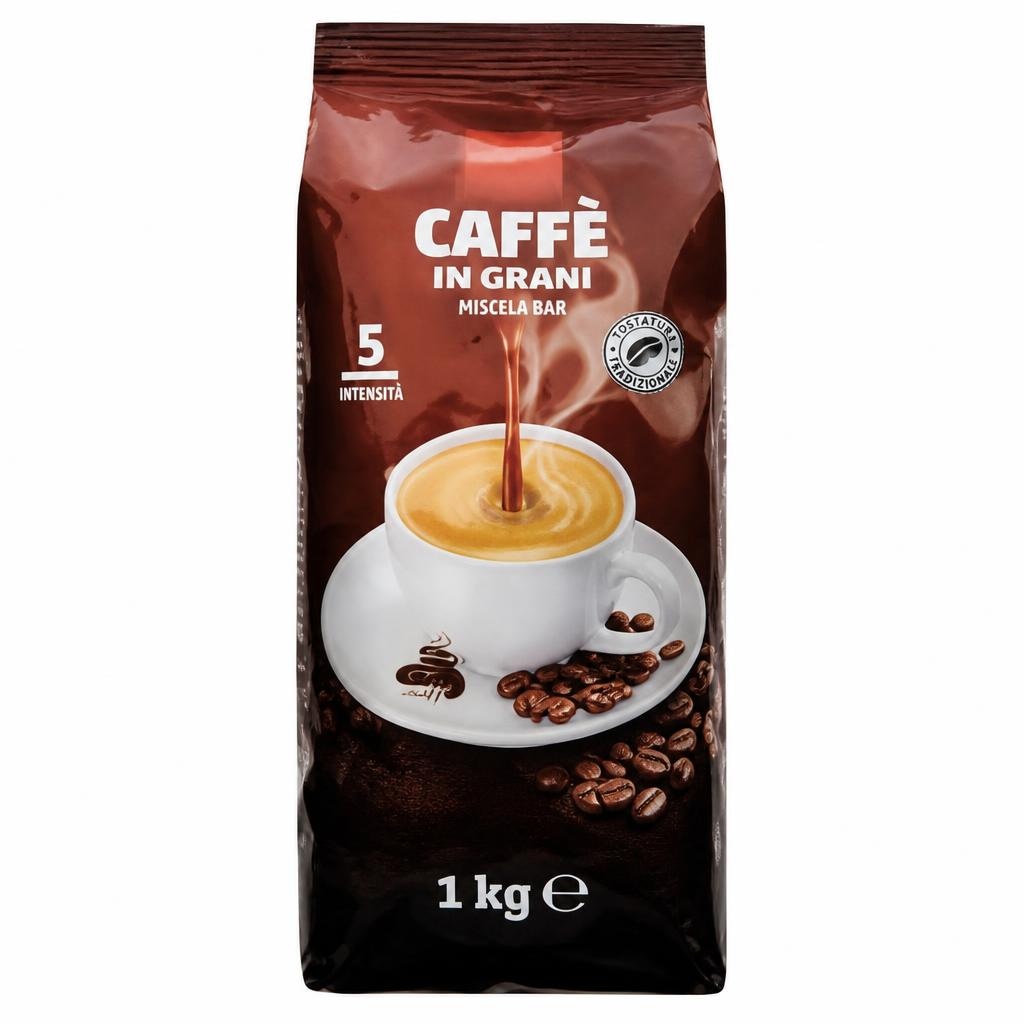 Penny caffè in grani Miscela Bar 1 kg in offerta da Penny