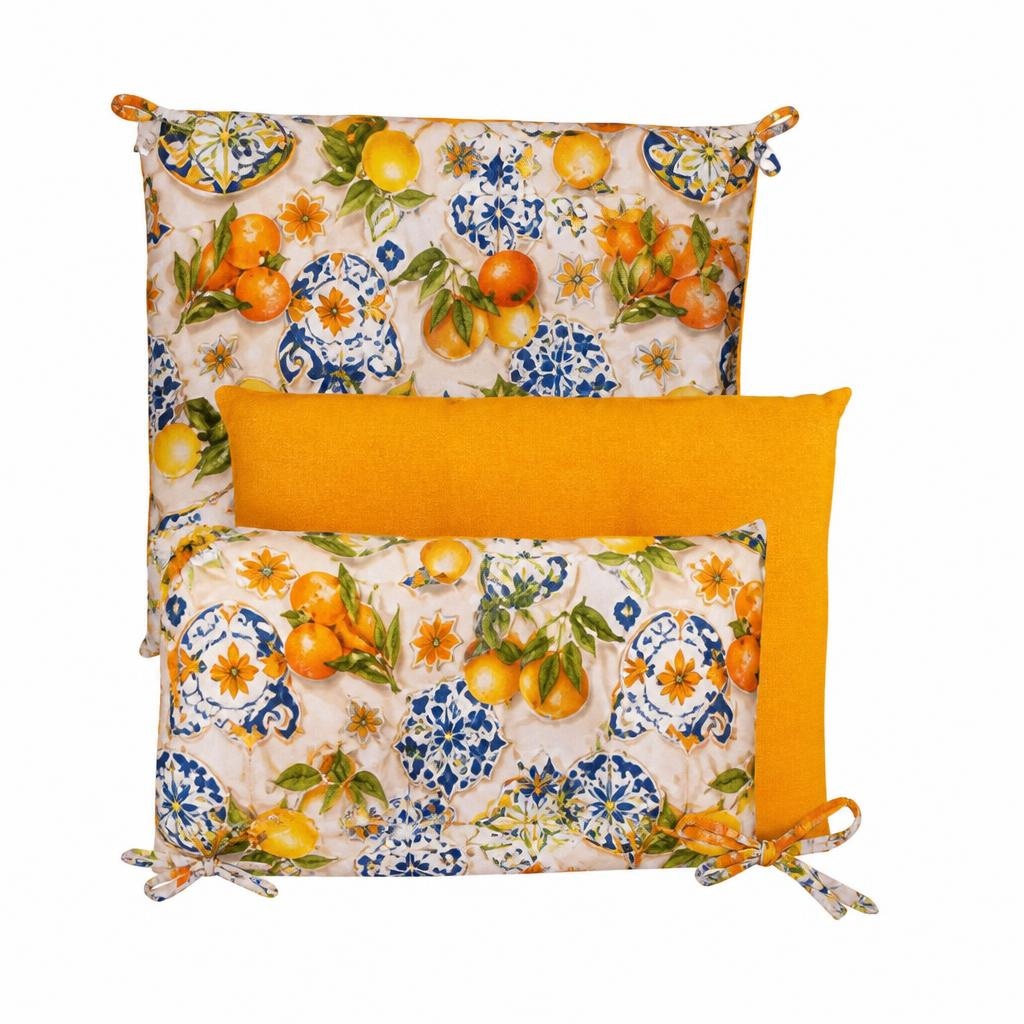 Coppia cuscini per sedia Ma Maison Sorrento 2 pezzi in offerta da Maury's