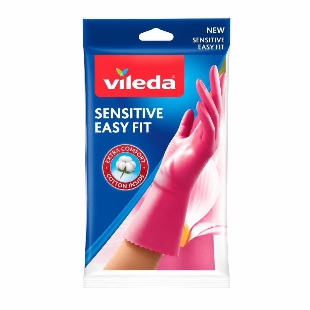 VILEDA guanti sensitive easy fit in offerta da Tigota