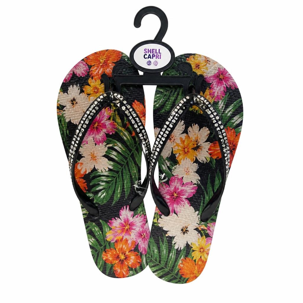 Infradito donna Shell Capri con strass 36-40 in offerta da Maury's