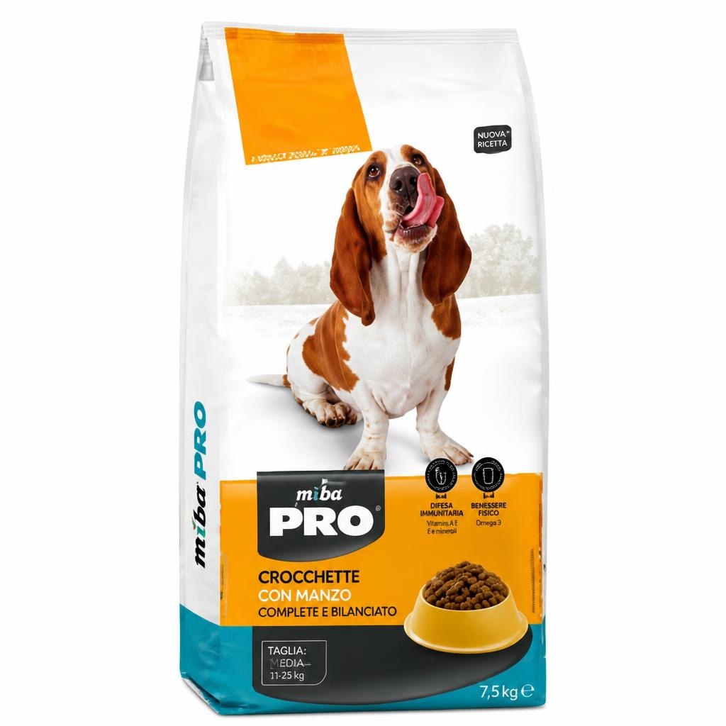 Miba Pro crocchette per cani 7,5 kg in offerta da MD