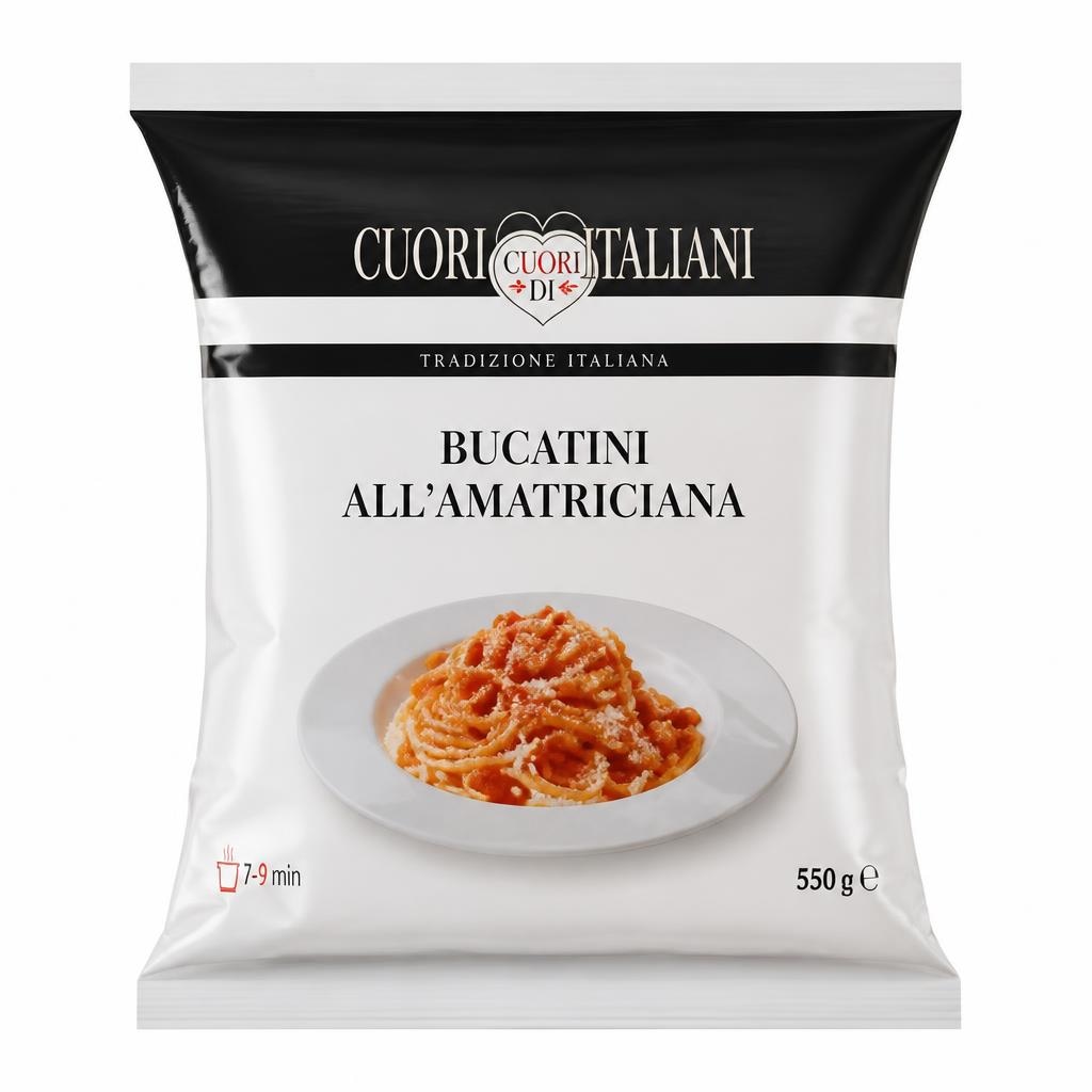 Bucatini all'Amatriciana 550 g Le Specialità Cuor di Terra in offerta da Penny