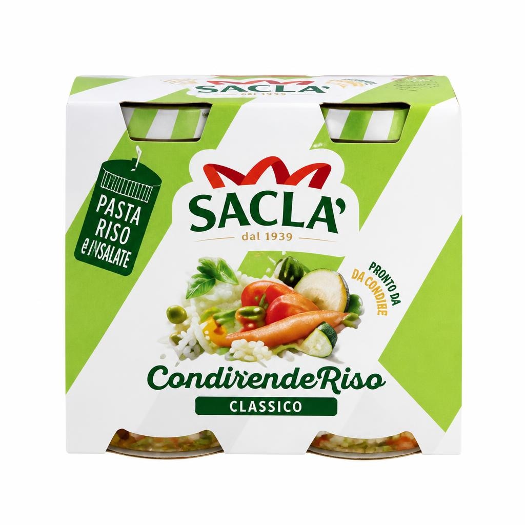 Riso parboiled e Condiriso Saclà insieme in offerta da Carrefour
