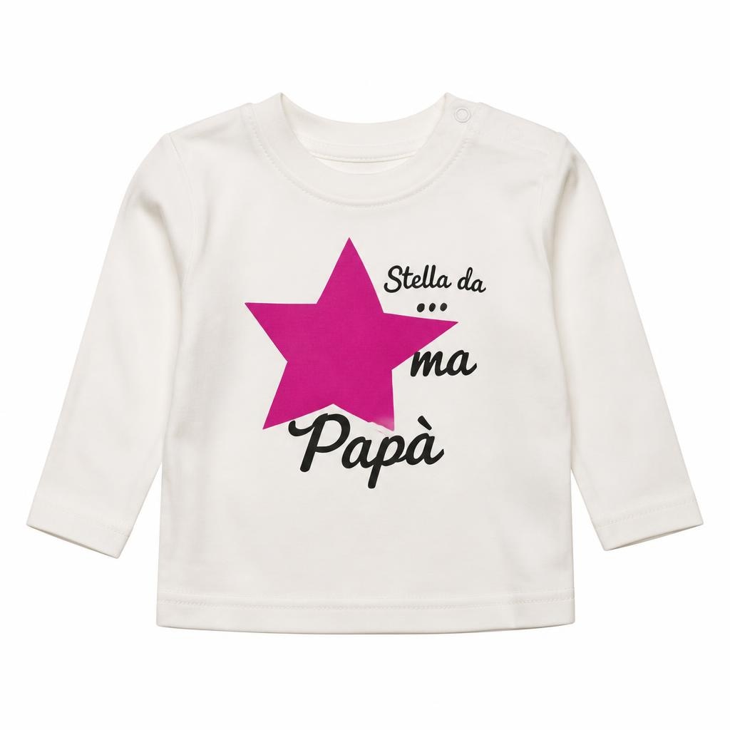 T-shirt Baby Stampa Scritte in offerta da Carrefour