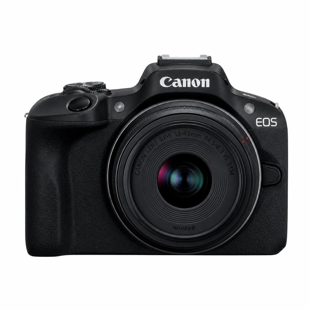 Canon EOS R100 + RF-S 18-45mm F 4.5-6.3 IS STM in offerta da Unieuro