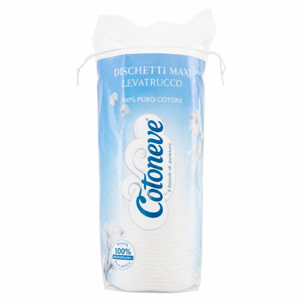 Cotoneve dischetti maxi levatrucco 50 pezzi in offerta da Panorama