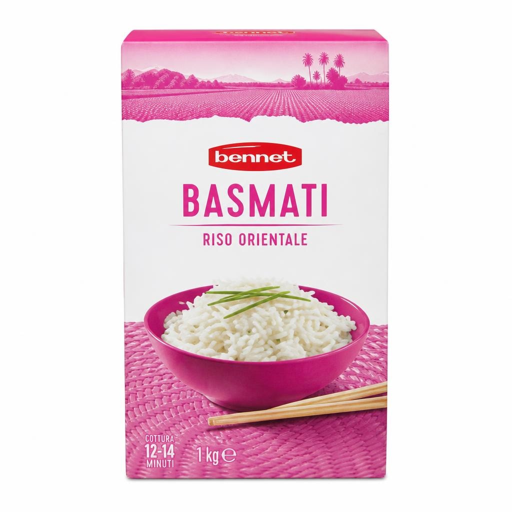 Basmati riso orientale 1 kg Bennet in offerta da Bennet