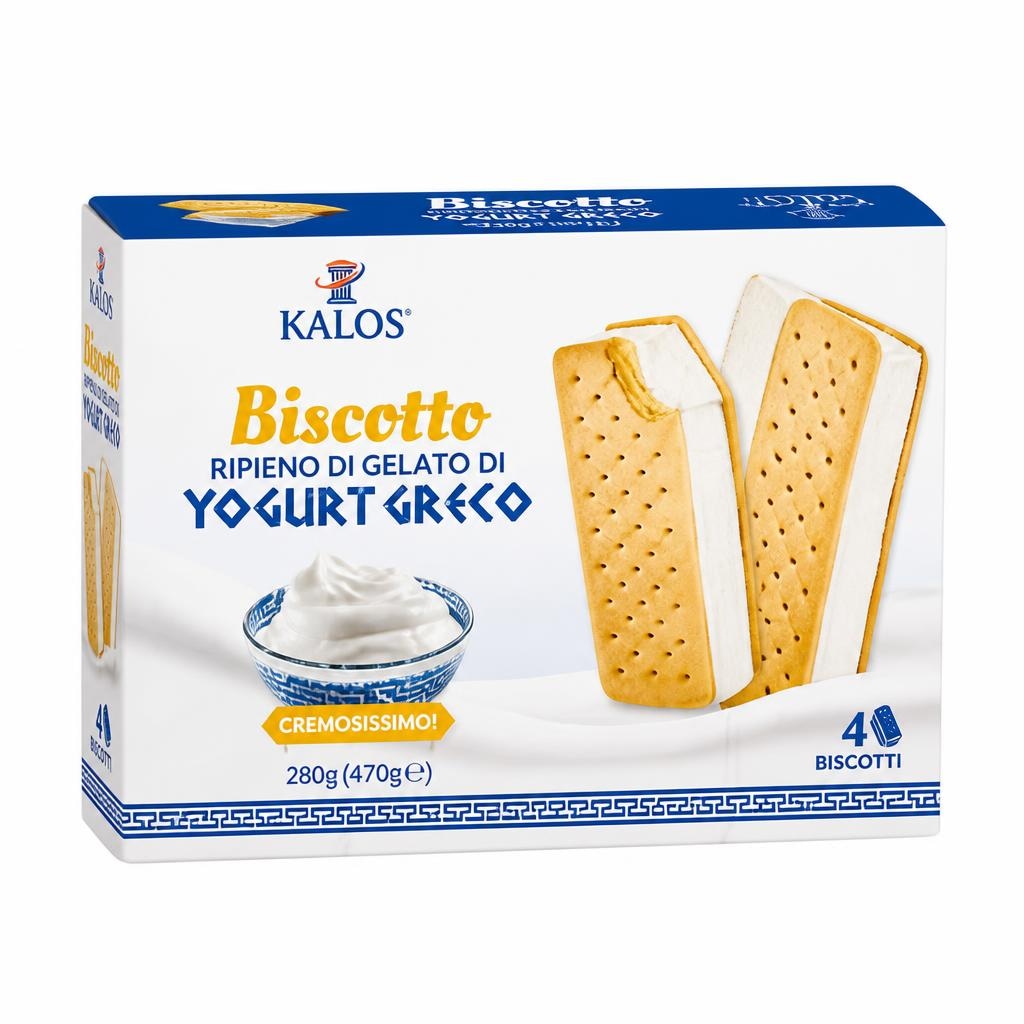 Gelati Biscotto 280g (4x70ge) - Offerta nel negozio MD