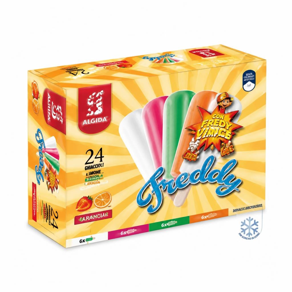 Ghiaccioli Freddy gusti assortiti 1680 g Doringel in offerta da Iper La grande i