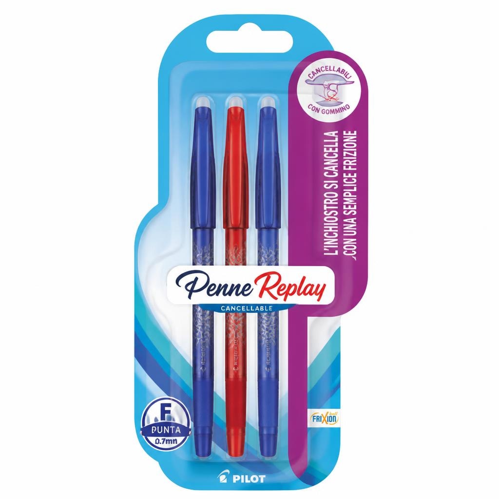 Penne Replay cancellabili 4 pezzi Paper Mate in offerta da Iper La grande i