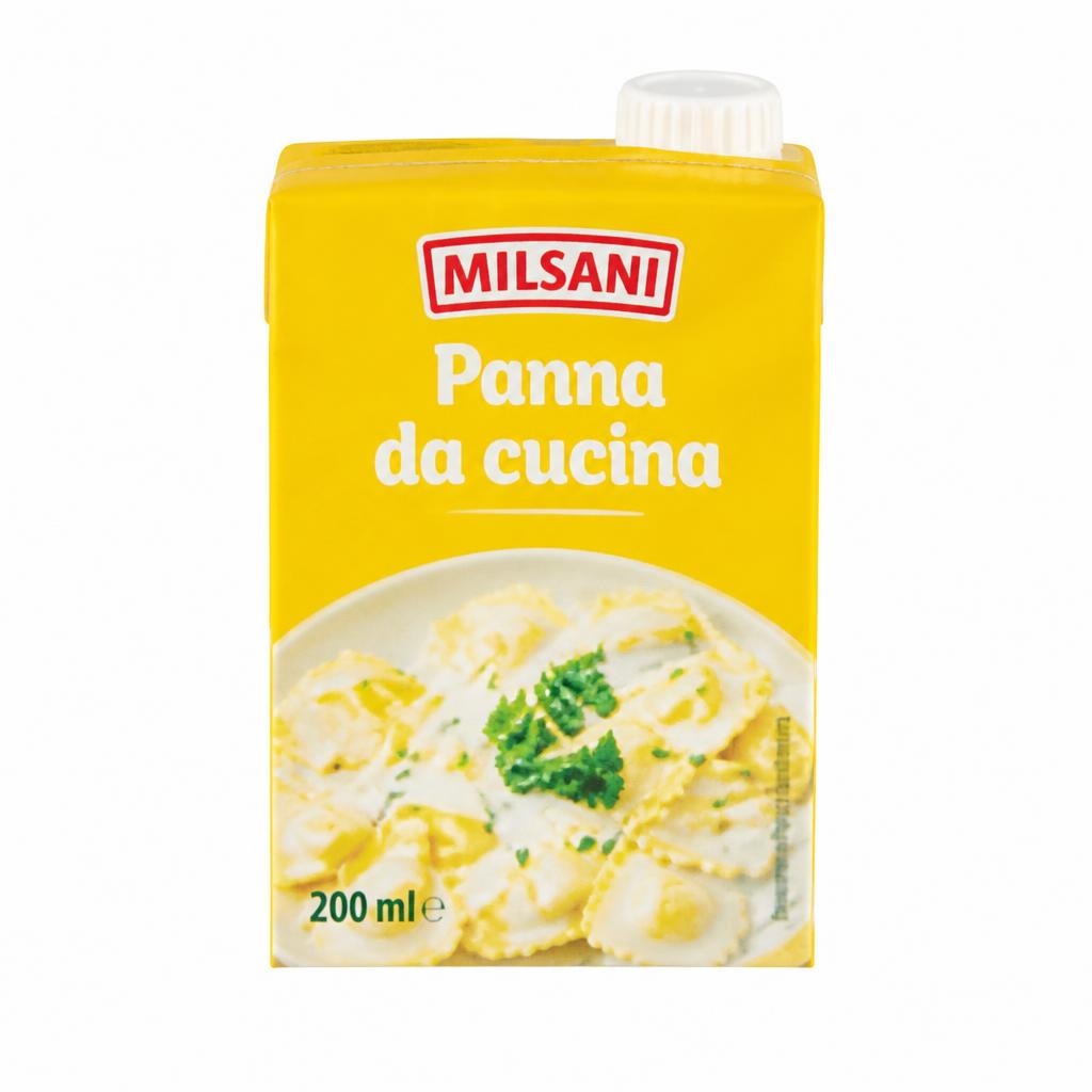 Milsani panna da cucina UHT 200 ml in offerta da ALDI