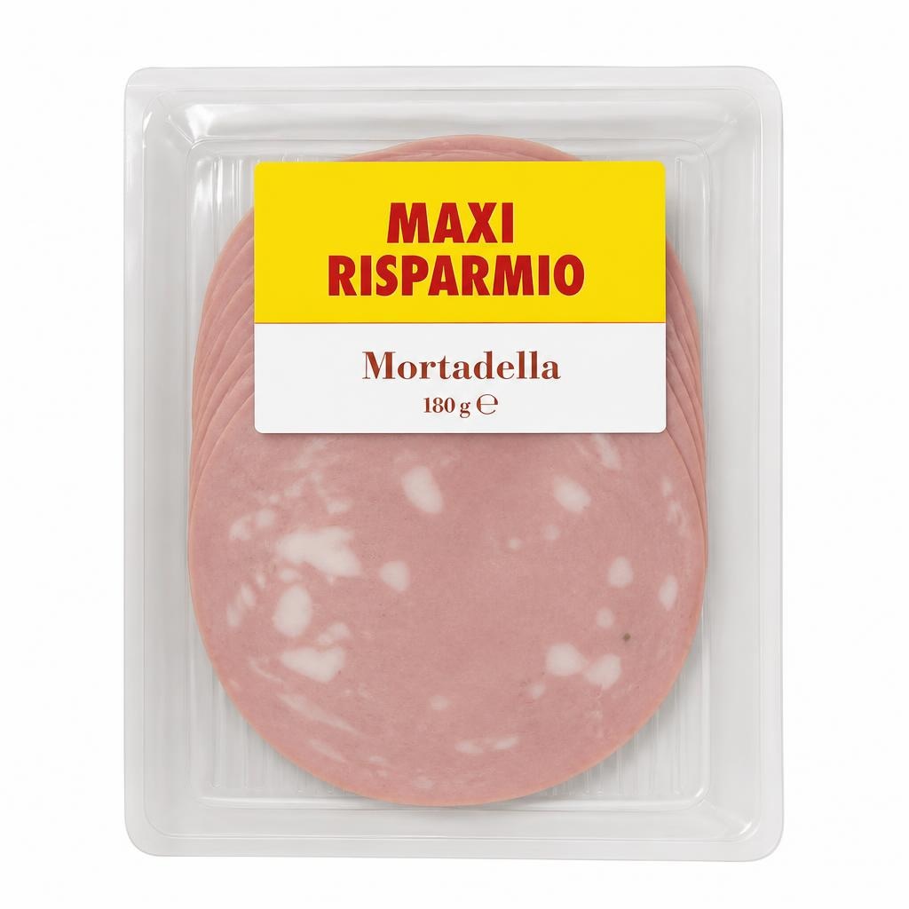 Mortadella 180 g in offerta da Dpiù