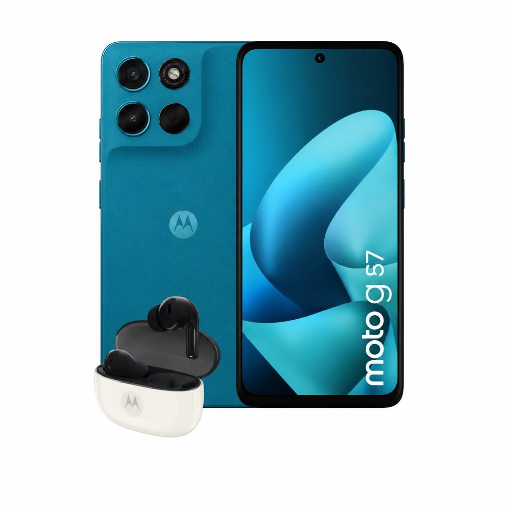 Moto G87 Blue + Motobuds2blk Motorola in offerta da Euronics