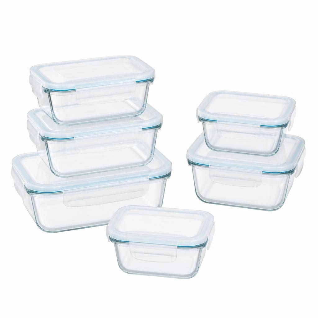Contenitori vetro con chiusura ermetica 1 Litro in offerta da Carrefour