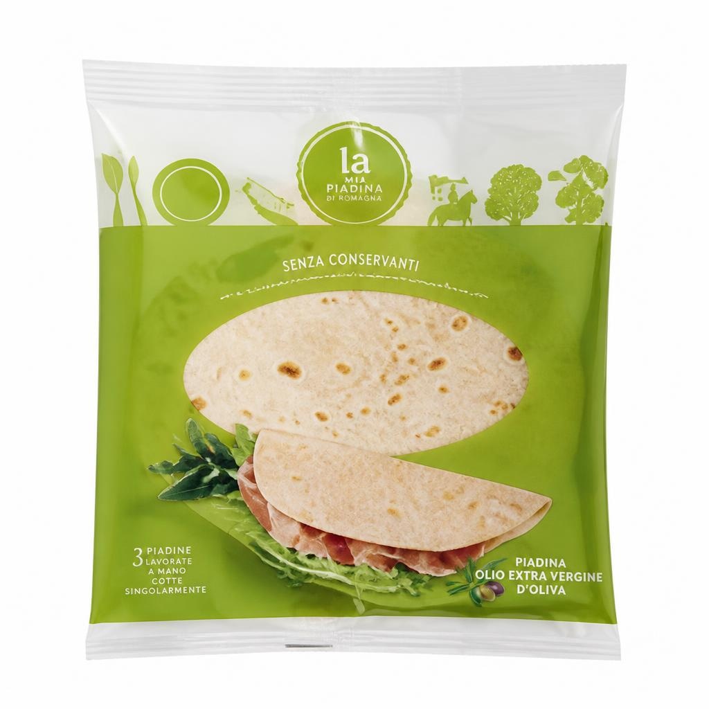 Piadina olio extra vergine d'oliva 300 g in offerta da Carrefour