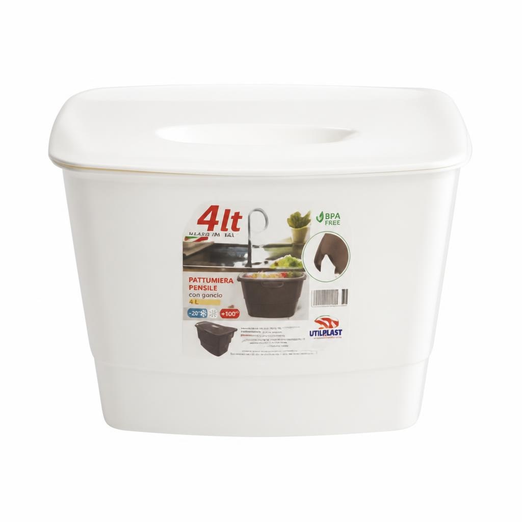 Pattumiera pensile 4 L in offerta da MD