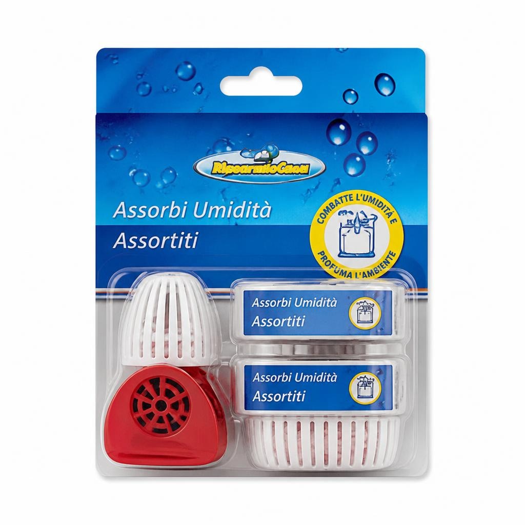 Assorbi Umidità Assortiti RisparmioCasa - Offerta nel negozio Risparmio Casa
