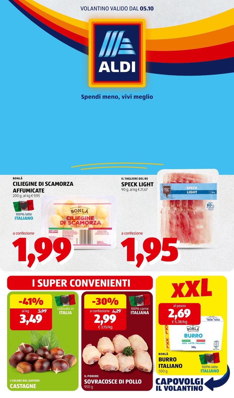 ALDI katalog Prezzi Bassi, 05/10/2026 – 11/10/2026