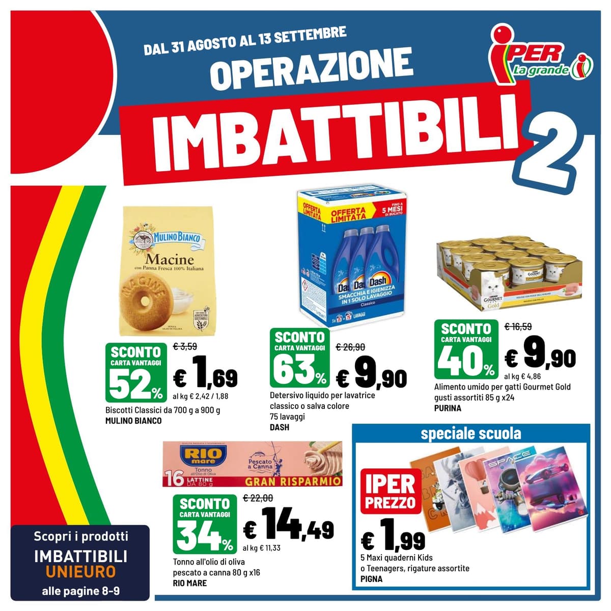 Iper La grande i katalog OPERAZIONE IMBATTIBILI 2, 31/08/2026 – 13/09/2026