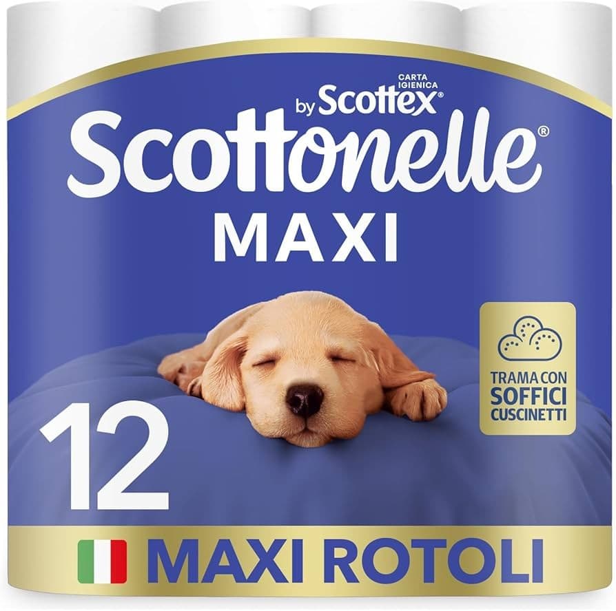Scottonelle carta igienica 12 rotoli in offerta da Dm
