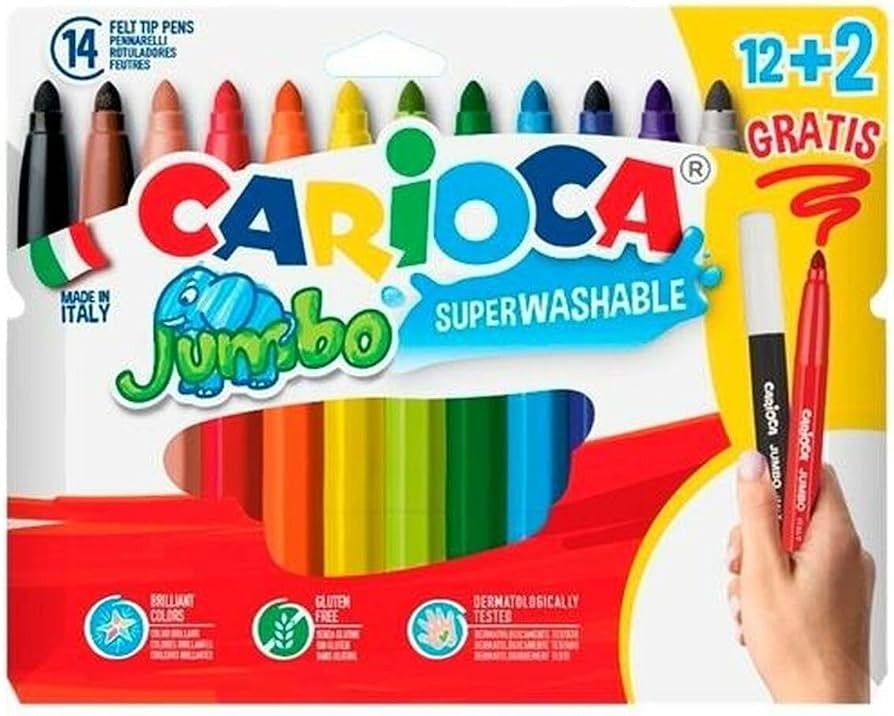 Set pennarelli Carioca 24 pennarelli / 14 pennarelli in offerta da Eurospin