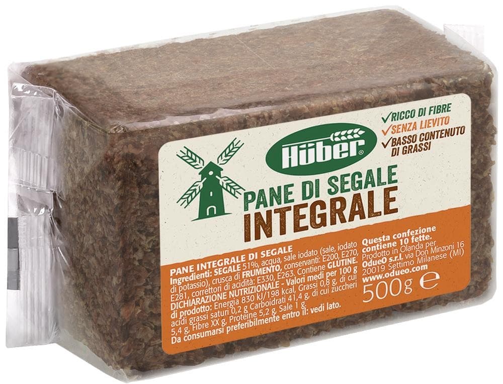 Pane di segale integrale Huber, 500 g – Bennet