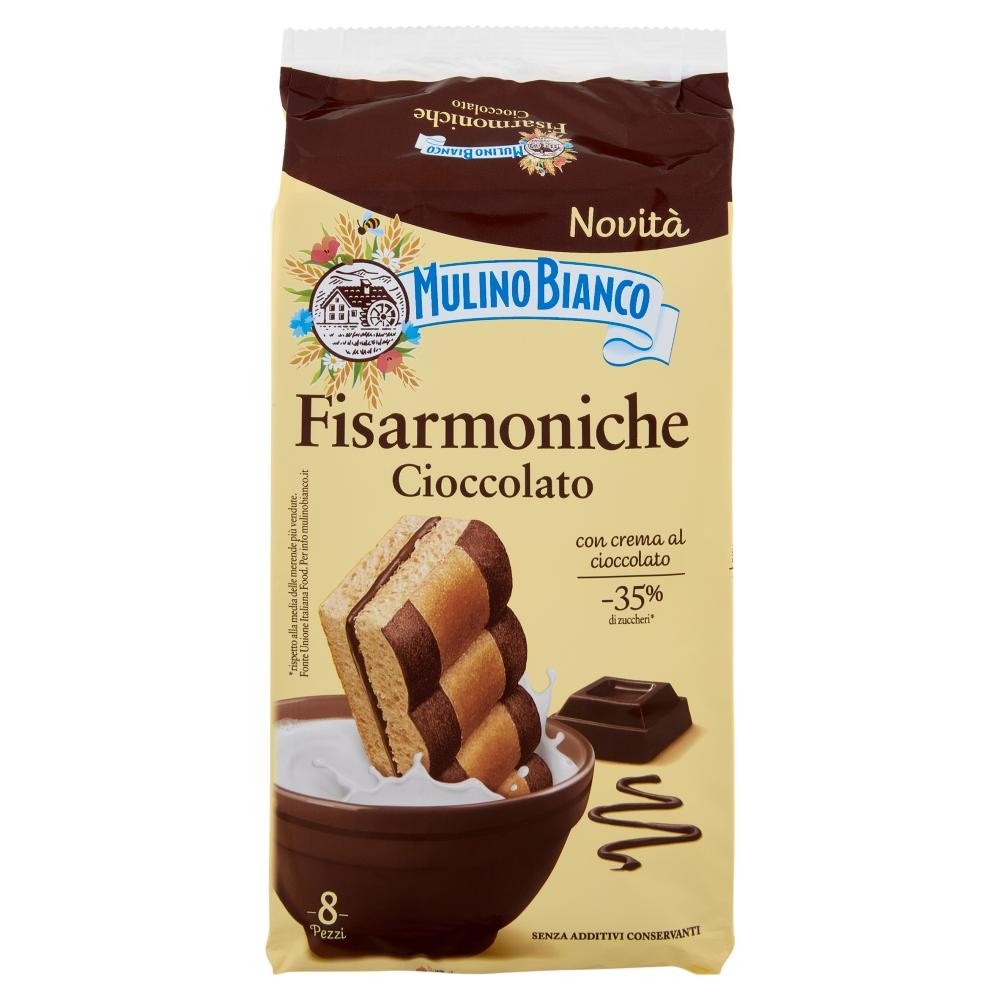 Fisarmoniche cioccolato Mulino Bianco 296 g in offerta da Carrefour