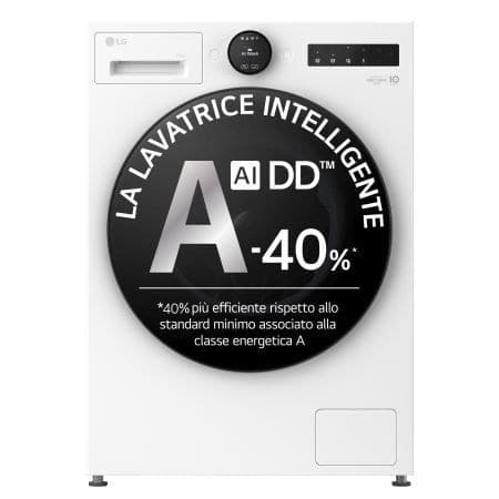 Lavatrice Next AI DD™ F4X7011TLB, 11 kg LG – Unieuro