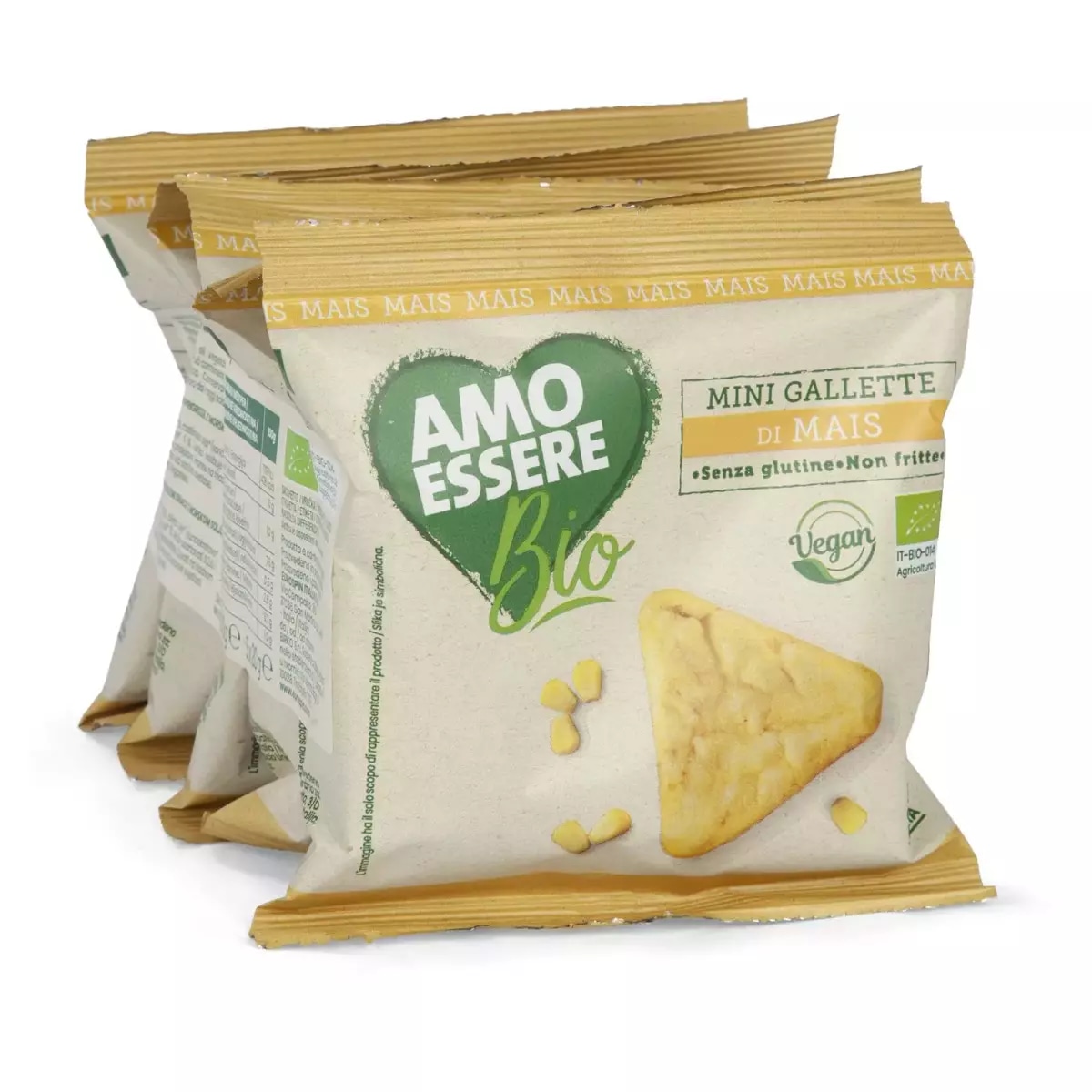 Mini gallette di mais Amo Essere 5 x 20 g in offerta da Eurospin